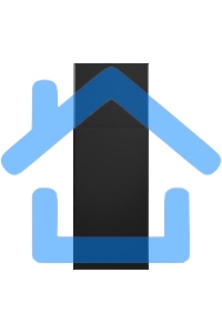 Вытяжка пристенная островная Maunfeld Bath Isla 401 черный, 40 см, 1150 куб. м/ч, 52 дБ