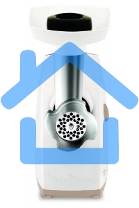 Мясорубка электрическая Moulinex ME476132 белый/бежевый, 2000 Вт