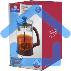 Френч-пресс Rondell Bojole RDS-1903 1л бордовый