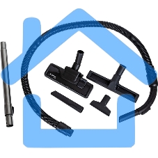 Пылесос Pioneer VC345C черный/красный, 380/2100 Вт, уборка сухая, пылесборник контейнер 2 л