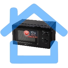 Микроволновая печь ENERGY EMW-20705 черный, 20 л, 700 Вт, переключатели - поворотный механизм