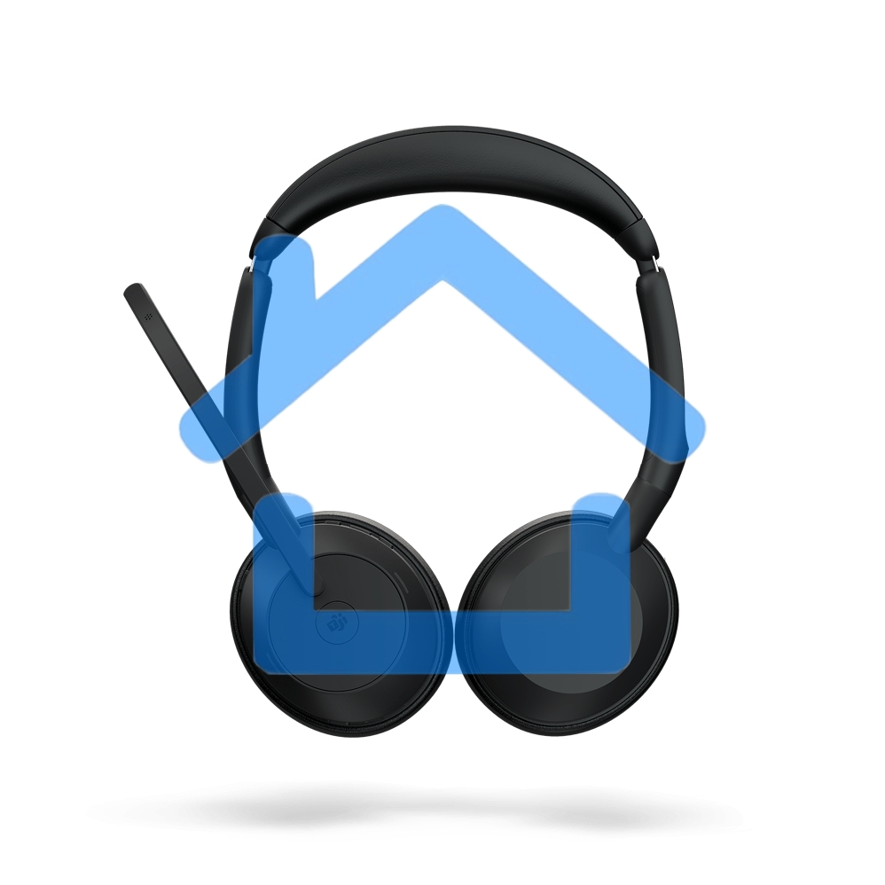 Гарнитура беспроводная Jabra Evolve2 55, Link380a MS Stereo