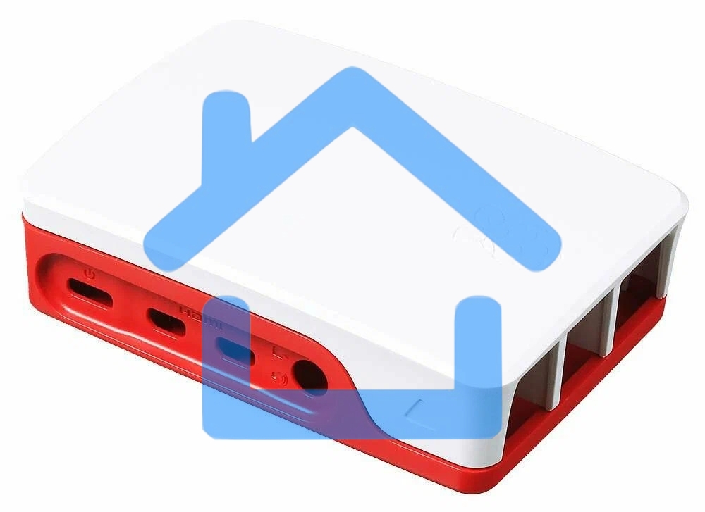 Корпус Raspberry Pi 4, Official Raspberry Pi 4 Cases, RED/WHITE