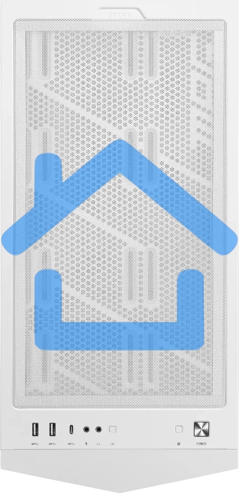 Компьютерный корпус MSI MPG GUNGNIR 300R AIRFLOW White, Midi Tower, EATX,2xUSB 3.2 Gen 1, 1xUSB 3.2 Gen2 Type-C,4x120мм PWM ARGB Fan, ARGB+PWM Control Board, Tempered Glass Window