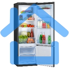 Холодильник Pozis RK-103 черный двухкамерный 239/57 л морозилка снизу