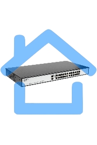 Неуправляемый PoE-коммутатор ORIGO OS1226P/285W/A1A 24x100Base-TX PoE+, 2x1000Base-T, PoE-бюджет 285 Вт, корпус металл