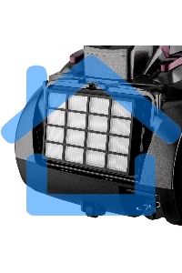 Пылесос BRAYER BR4211 черный/бордовый, 400/2200 Вт, уборка сухая, пылесборник контейнер, 3 л