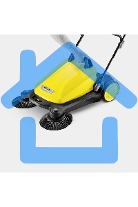 Подметальная машина ручная Karcher S 4 20 л, 1800 м²/ч