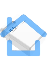 Флешка USB Netac U116 mini NT03U116N-064G-32WH USB 3.2 64 Gb, up to 130Mb/s белый