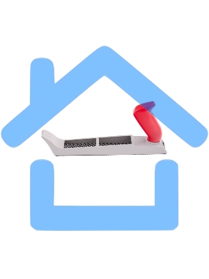 Рубанок Matrix, 250 х 42 мм, обдирочный, металлический, для гипсокартона