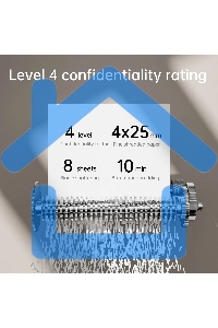 Шредер Deli ET023 черный (секр.P-4) фрагменты 8лист. 15лтр.