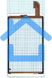 Сенсорное стекло (тачскрин) FPCA-80A36-V02, черное