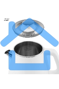 Чайник электрический Galaxy Line GL 0331, белый, пластик, 2200 Вт, 1,8 л