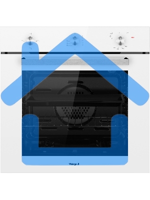 Духовой шкаф Weissgauff WGO 702 White Glass