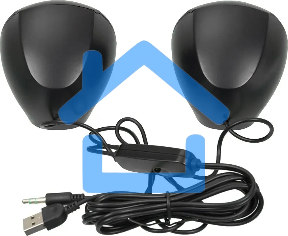 Акустическая система Sven 150 2.0 черный/синий 5Вт