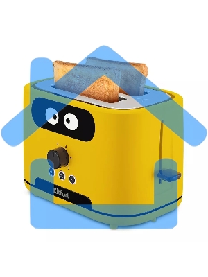 Тостер Kitfort КТ-4093-1 870Вт желтый