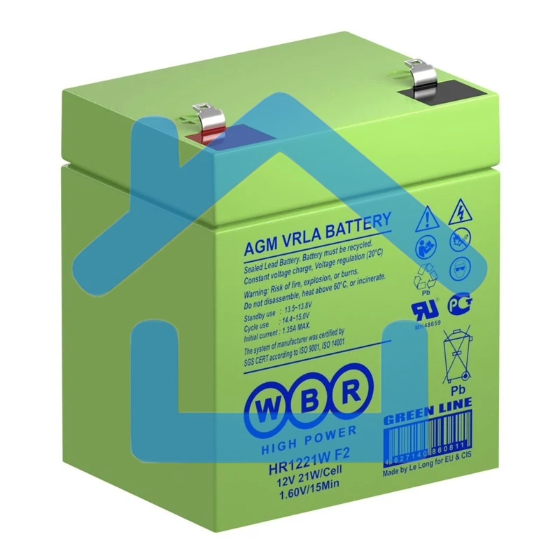Батарея WBR HR 1221W (12V 5Ah) F2