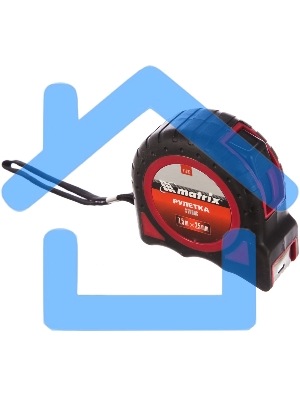 Рулетка Matrix strong 7.5мх25мм обрезиненный корпус