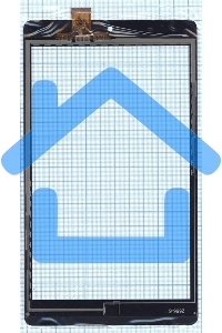 Сенсорное стекло (тачскрин) PB80JG2586-R1. черное