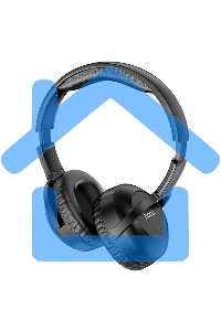 Гарнитура накладные Hoco W33 черный беспроводные bluetooth накладные (ART SOUNT BT 55070)