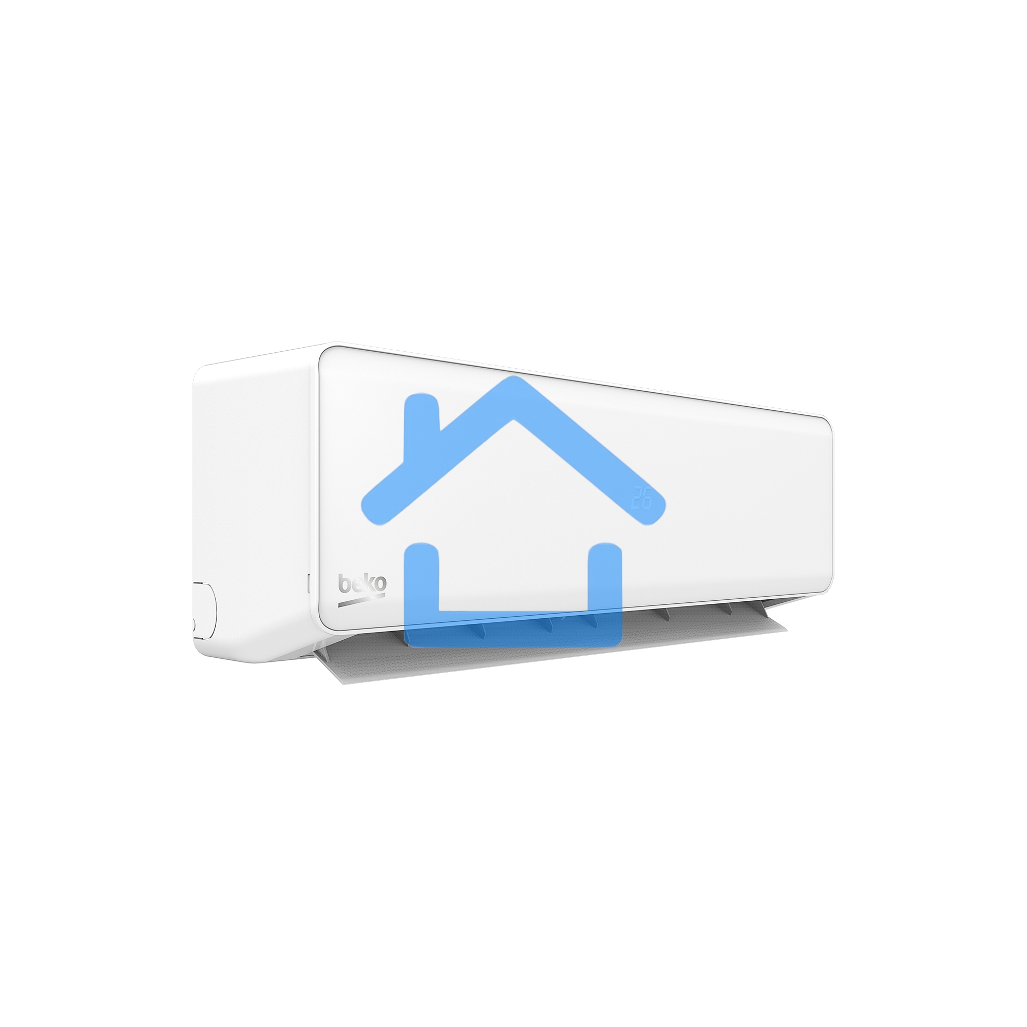 Кондиционер сплит-система Beko SPLIT BRFPA 180 / BRFPA 181 18000 BTU, 50 м², 35/44 дБ, охлаждение, обогрев, осушение, белый