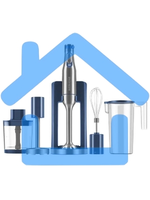 Блендер погружной Redmond BH402 1800Вт, синий