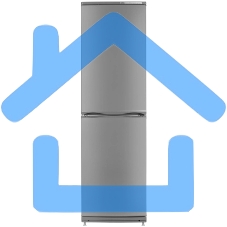 Холодильник Atlant ХМ-6025-080 серебристый двухкамерный 225/139л морозилка снизу