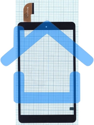 Сенсорное стекло (тачскрин) FPCA-80A36-V02, черное