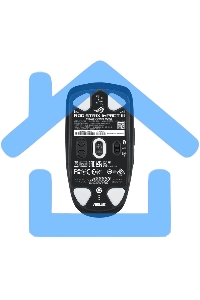 Мышь беспроводная ASUS ROG Strix Impact III Wireless черный, 36000 dpi, радиоканал, Bluetooth, USB, кнопки - 6