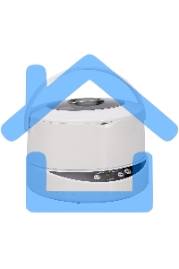 Ультразвуковая ванна Codyson CDS-200B белый, 0,75 л, 50 Вт