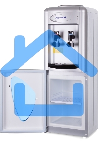 Кулер Aqua Work 0.7-LDR напольный электронный серебристый