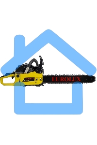 Бензопила Eurolux GS-4518 черный/желтый 70/6/25