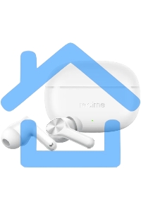 Гарнитура внутриканальные Realme Buds T200x белый беспроводные bluetooth в ушной раковине (6941764461710)