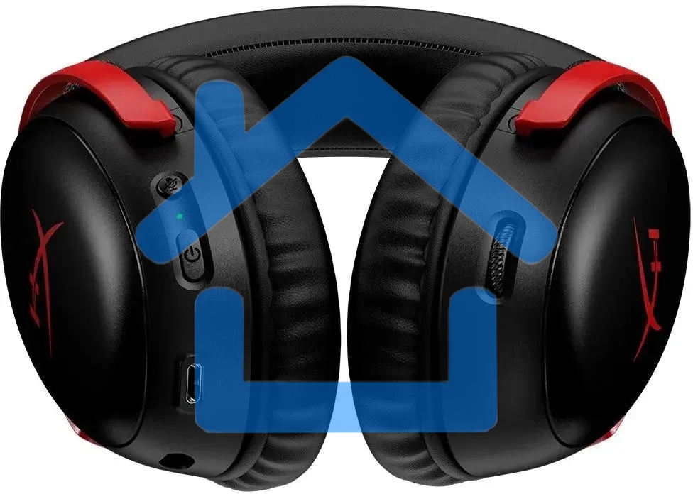 Наушники с микрофоном HyperX Cloud III черный/красный 1.2м мониторные оголовье (727A9AA)