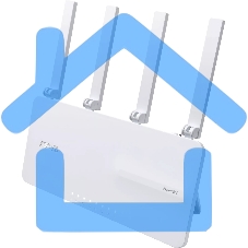 Межсетевой экран Asus EBR63 AX3000 10/100/1000BASE-TX белый