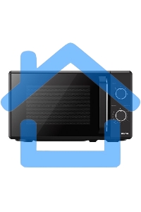 Микроволновая печь Centek CT-1550 черный, 20 л, 700 Вт, переключатели - поворотный механизм