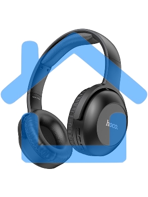 Гарнитура накладные Hoco W33 черный беспроводные bluetooth накладные (ART SOUNT BT 55070)