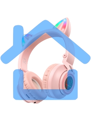 Беспроводные наушники BOROFONE (6974443384963) BO18 Pink