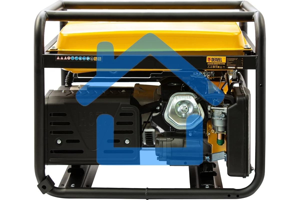 Электрогенератор бензиновый Denzel GE 8900, 8.5 кВт, 99 дБ, 86 кг