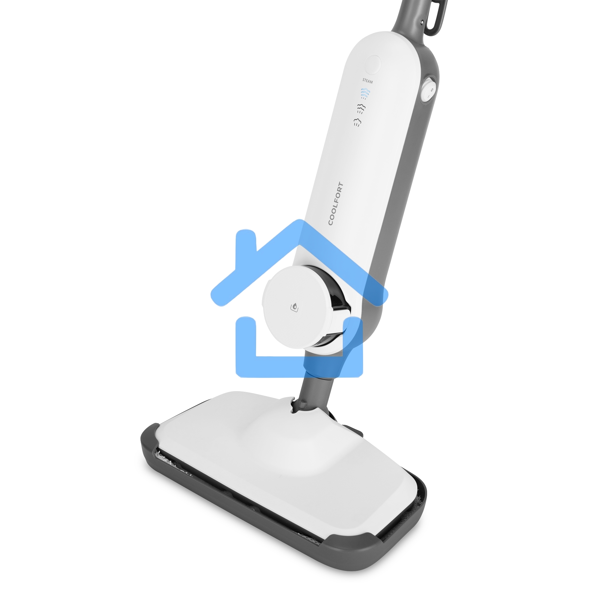 Швабра паровая Coolfort CF-3100 1500Вт белый