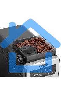 Кофемашина автоматическая BQ CM9003 серебристый/черный, исп. кофе - зерновой, 2 л, 1450 Вт, 15 бар