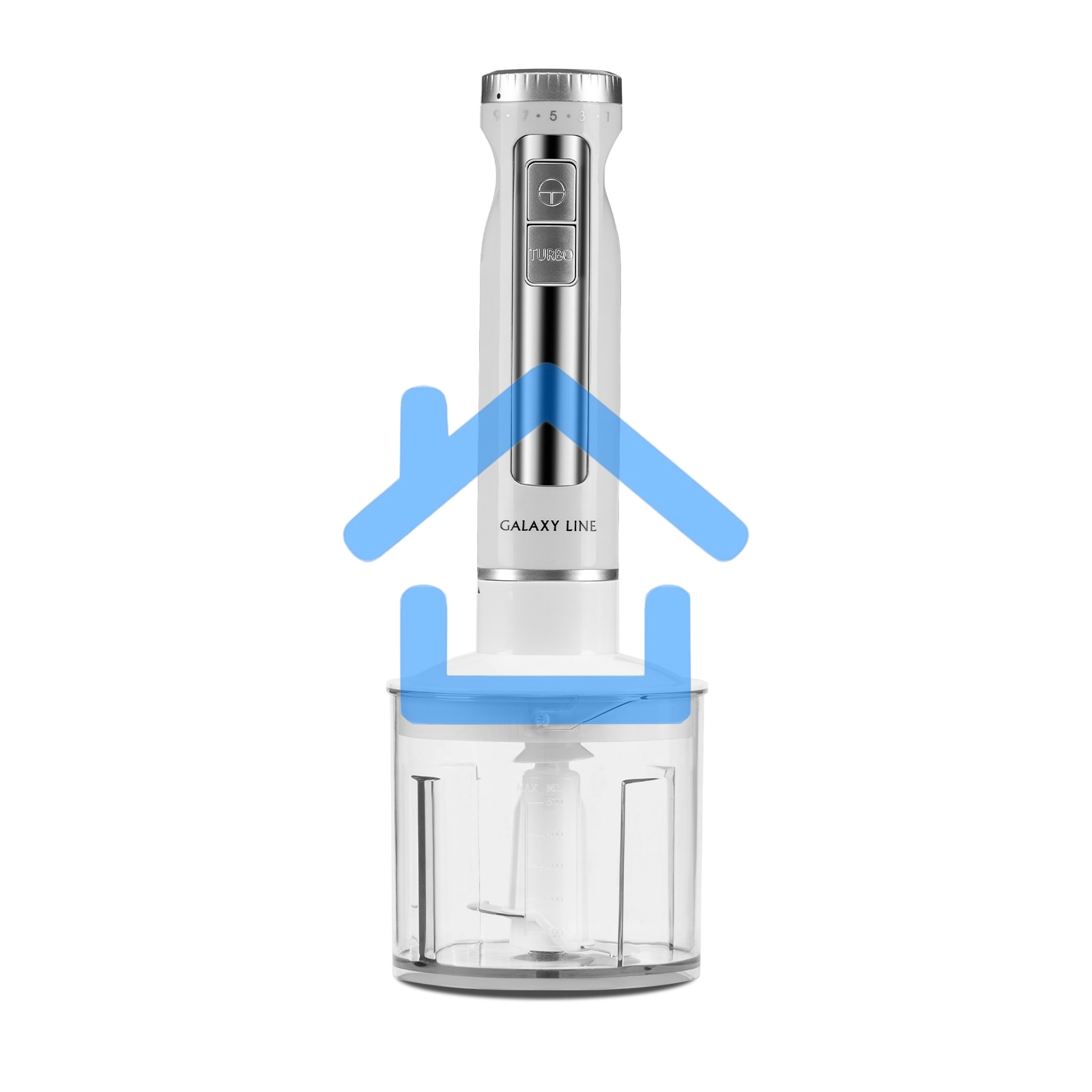 Блендер погружной Galaxy Line GL 2145 1300Вт белый