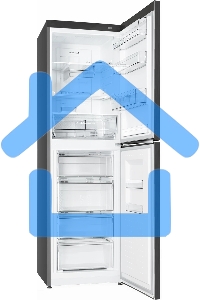 Холодильник Atlant ХМ-4623-159-ND черный металлик двухкамерный 187/125л морозилка снизу