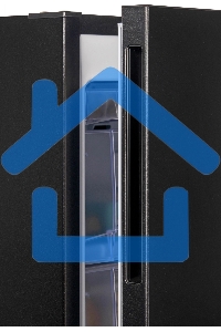 Морозильная камера Nordfrost DF 260NF BAP черный, 256л, 3 ящика