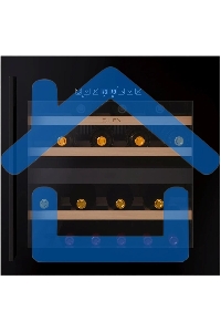 Винный шкаф LEX LWD6036BL dual zone S 1-нокамерн. черный стекло (CHAT500009)