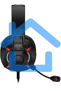 Наушники с микрофоном мониторные оголовье Acer Nitro OHW306 черный ZL.HDSEE.00E