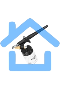 Аэрограф с нижним бачком AB2, 0,8 мм, 22 мл, 11 л/мин Denzel