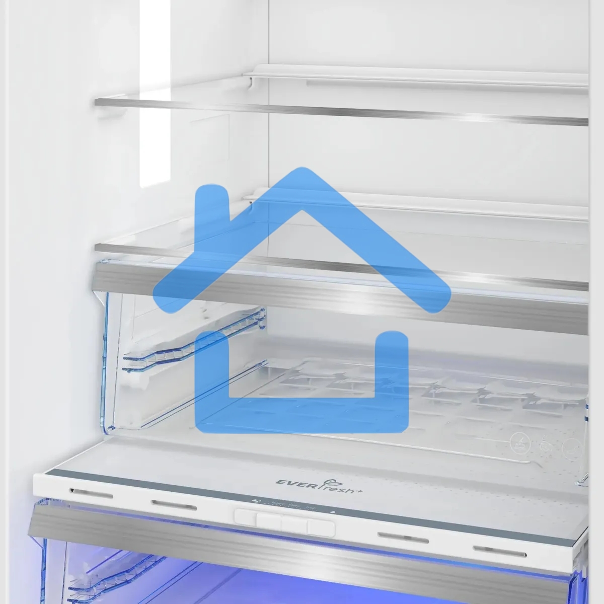 Холодильник Beko B5RCNK403ZXBR антрацит двухкамерный 257/100 л морозилка снизу, No Frost