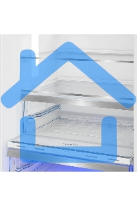 Холодильник Beko B5RCNK403ZXBR антрацит двухкамерный 257/100 л морозилка снизу, No Frost