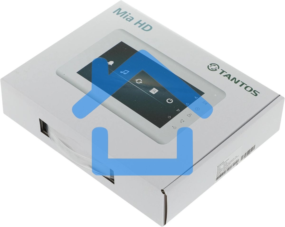 Видеодомофон Tantos Mia HD, белый, 00-00162133